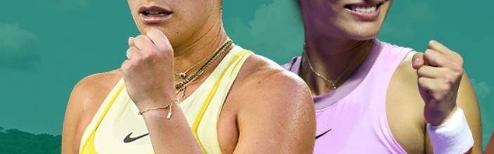 郑钦文八强战再次“翻山”！萨巴伦卡2-0晋级，豪夺1000赛15连胜