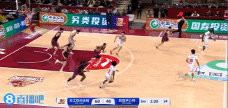 杀疯了！约克里突外投连得12分 率队领先新疆20分以上
